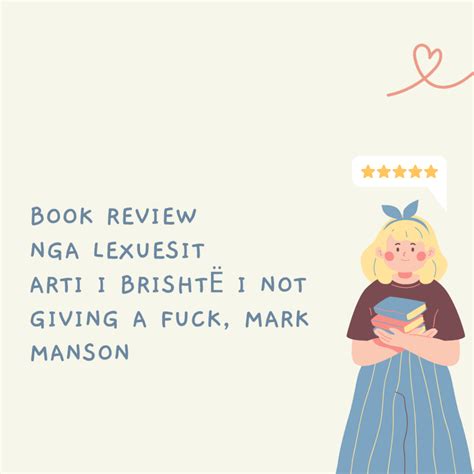 The Subtle Art Of Not Giving A Fuck Mark Manson Reader Review