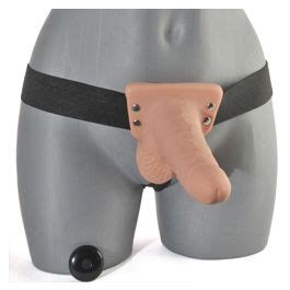 Remote Control Rechargeable Hollow Dildo Theadulttoyshop