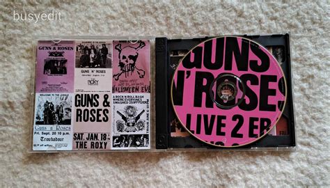 Guns N Roses Live Era 87 93 Cd Geffen 1999 Usa Vaterahu