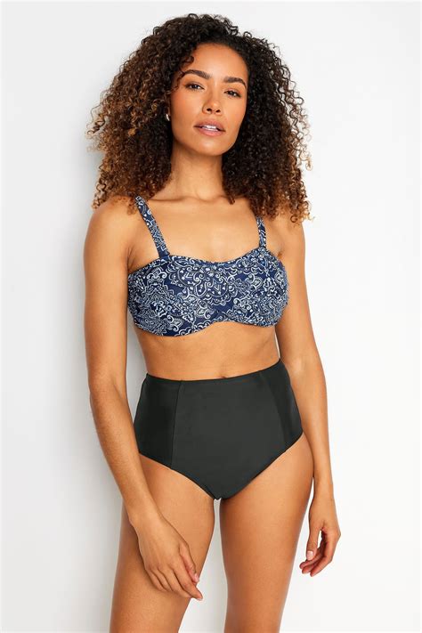 M Co Black Tummy Control Bikini Brief M Co