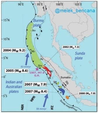 Peta Dampak Tsunami Aceh 2004 - Visit Banda Aceh