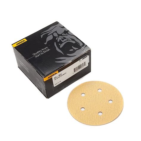 Mirka Gold 5 In 5 Hole PSA Vacuum Disc P320 Basute