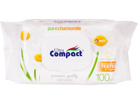 Servetele Umede Ultra Compact Pure Chamomile Buc Mertecom Ro