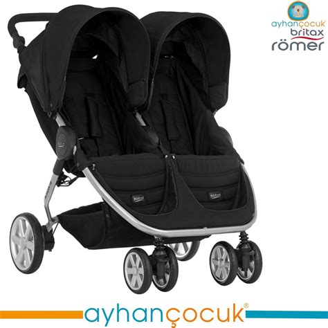 Britax römer B agile Double Ikiz Bebek Arabası Ayhan Çocuk Anne ve