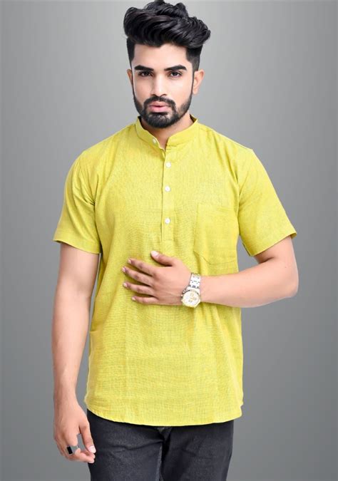 Cotton Half Sleeves Kurtas