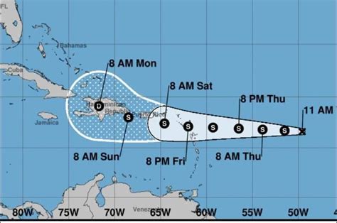 Météo Formation de la 7ème onde tropicale Haïti menacée Haiti24