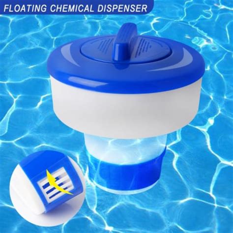 Floating Pool Chlorine Dispenser Chemical Holder Tablet Dispenser