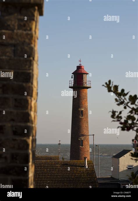 Gorleston Lighthouse harbour Stock Photo - Alamy