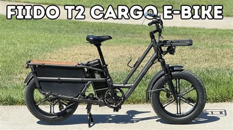 Fiido T2 Longtail Cargo E Bike YouTube