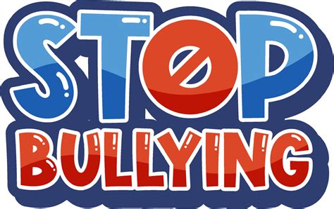 Stop Bullying Text For Banner Or Poster Design 13499906 Vector Art At Vecteezy