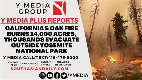 California S Oak Fire Burns Acres Thousands Evacuate Outside