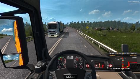 Euro Truck Simulator Man Tgx Euro Customization And Gameplay