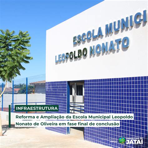 Escola Municipal Ministro Orosimbo Nonato - Reforma e Ampliação da Escola Municipal Leopoldo Nonato de Oliveira em ...