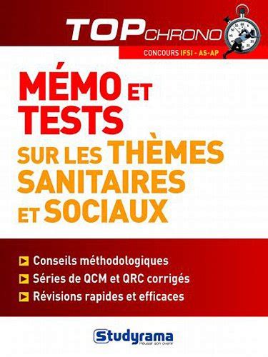 Amazon In Buy Memo Et Tests Sur Les Themes Sanitaires Et Sociaux Book