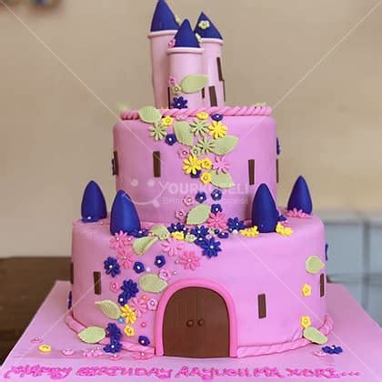 Princess Castle Themed Cake Pound Your Koseli Celebrations