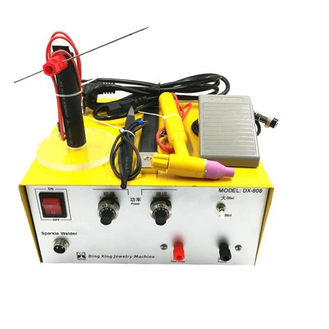 Dx 808 80a Pulse Spot Welding Handheld Pulse Spot Welder Spot Welding Machine Gold Silver