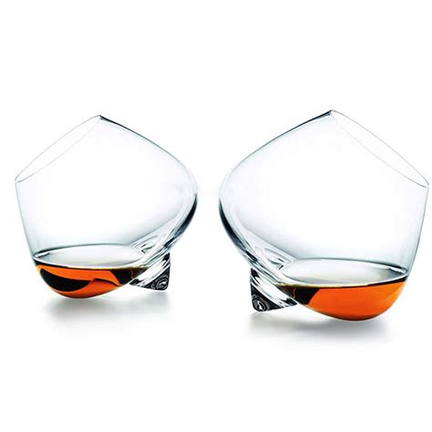 Rotating Whiskey Glass Creative Cone Base Apollobox