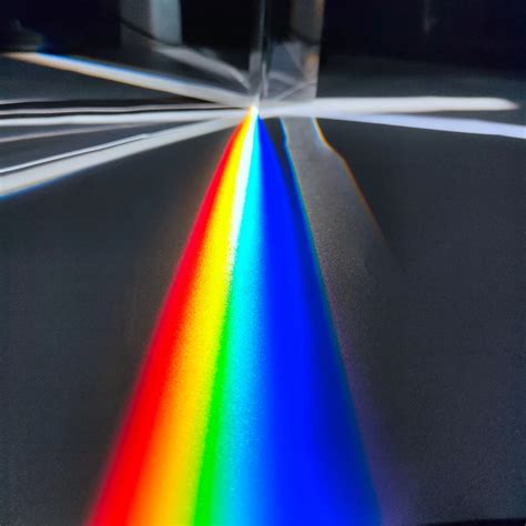 1pc 30x30x50mm Triangular Prism Optical Prisms Glass Physics Teaching Refracted Light Spectrum