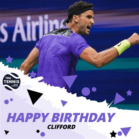 Tennis Player Happy Birthday Card Zazzle Ace Your Wishes With A