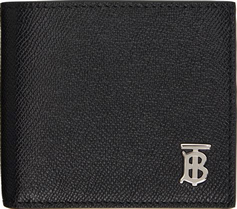 Burberry Black TB Bifold Wallet - ShopStyle