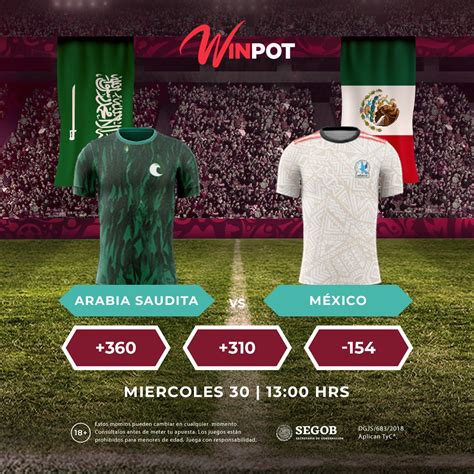 Arabia Saudita vs México Winpot mx Blog