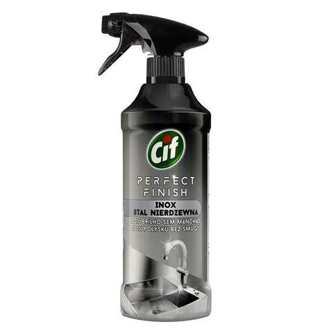 Płyn do czyszczenia Stal nierdzewna Cif Inox 435ml 14187018431 Allegro pl