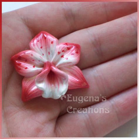 Polymer clay beads tutorial flowers tutorial 3 sculpted | Etsy