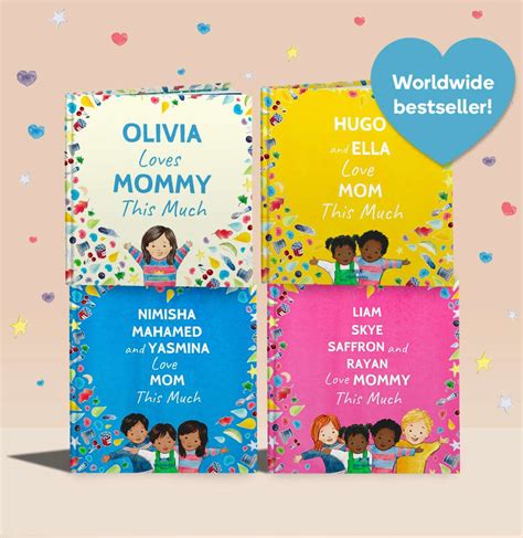 I Love Mommy This Much Personalized Book For Moms Wonderbly