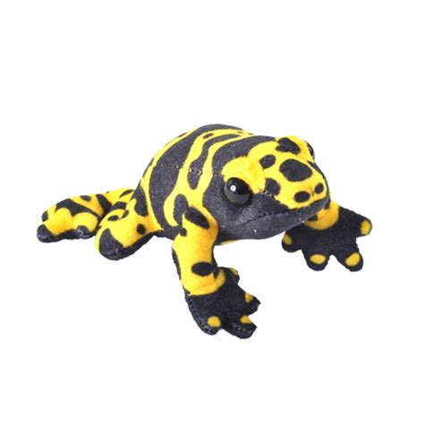 Wild Calls Stuffed Yellow Poison Dart Frog With Real Sound Wild