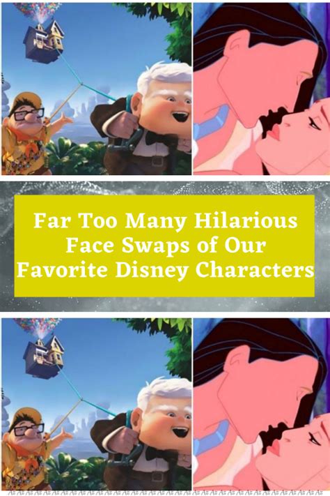 Far Too Many Hilarious Face Swaps Of Our Favorite Disney Characters In