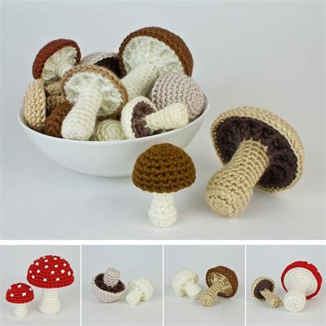 Free Mushroom Crochet Pattern