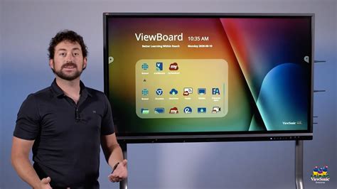 ViewSonic ViewBoard Interactive Display User Interface Setup - YouTube