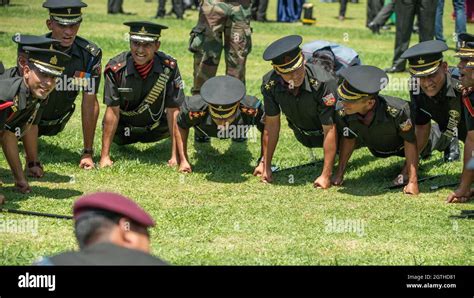 Dehradun Uttarakhand India August Indian Army Officers