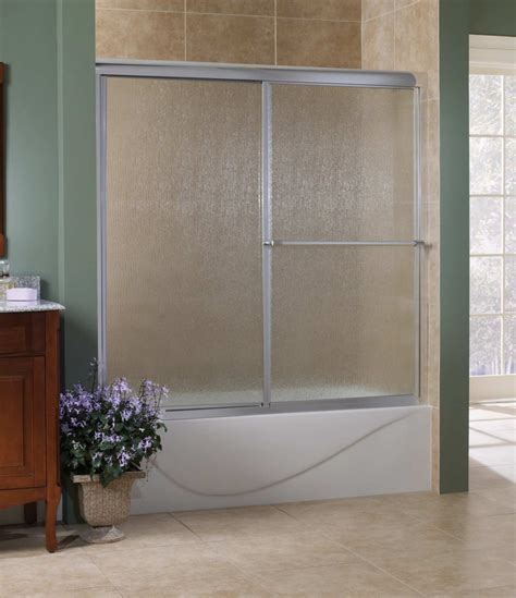 Craft Main Tdst6058 Rn Tides 58h X 60w Sliding Framed Tub Shower Doors By Buildcom Houzz