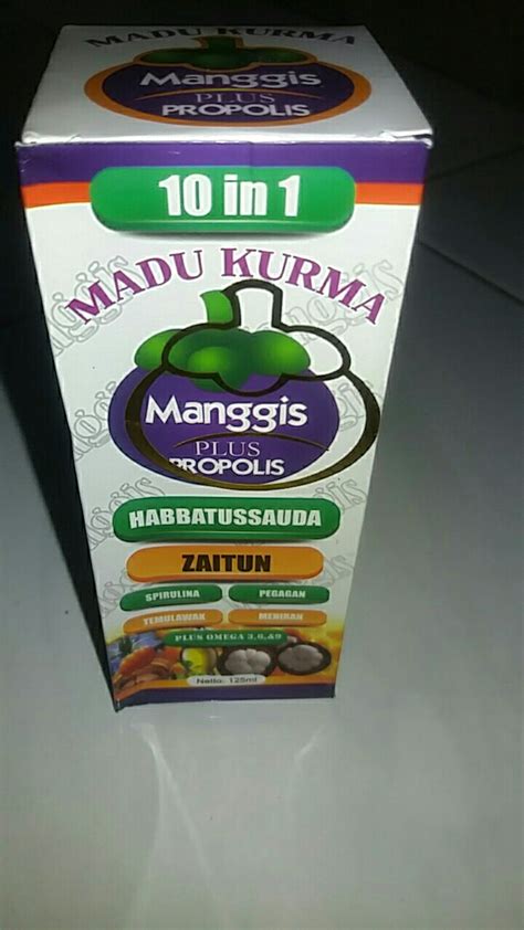 Madu Kurma Manggis Plus Propolis In In Shopee Indonesia