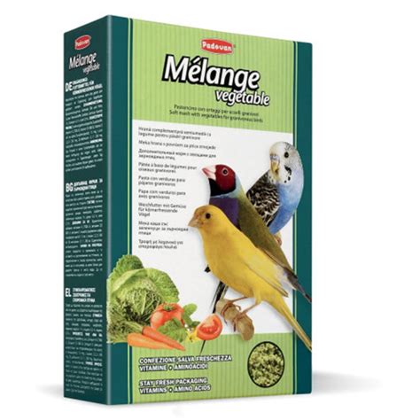 Padovan Melange Vegetable Корм Падован для Птиц Дополнительный Овощи ...