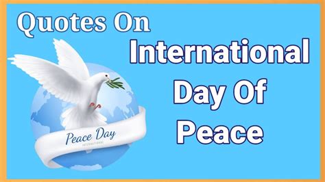 International Day Of Peace Quotes