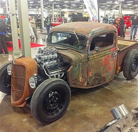 Pin By Alan Braswell On Trucks Or Vans Rat Rod Classic Cars Antique