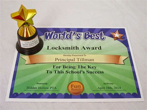 Teacher Appreciation Week Funny Award Ideas Hollywood Teacher Appreciation Funny Awards