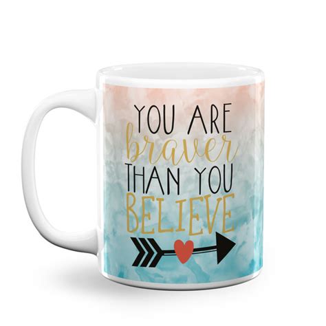 Custom Inspirational Quotes Coffee Mug Youcustomizeit