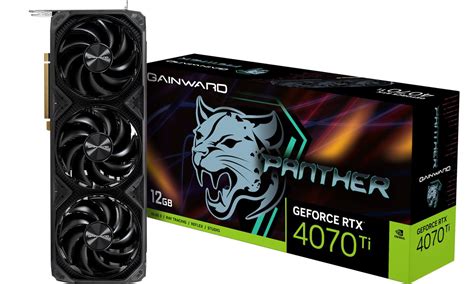 Gainward GeForce RTX 4070 Ti Panther 12GB GDDR6X Karty Graficzne