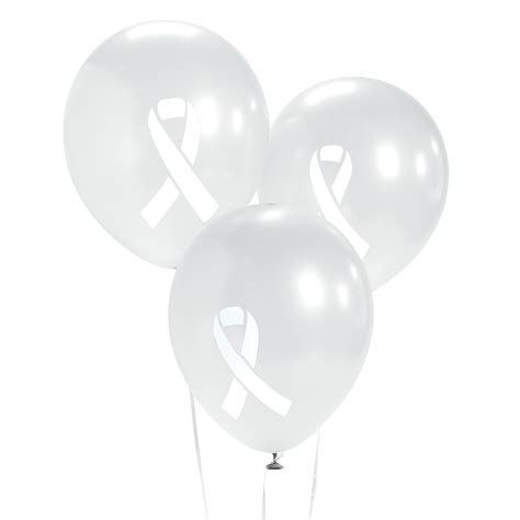 White Ribbon Latex Balloons Dz Party Decor Pieces Walmart