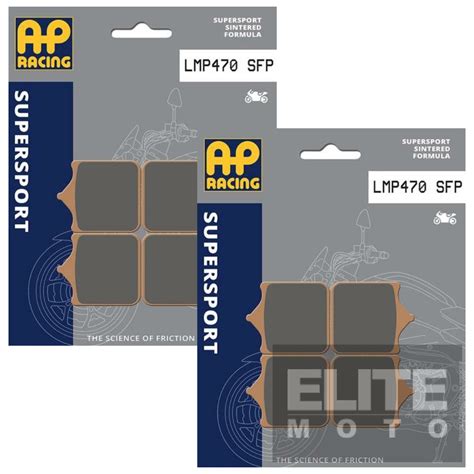 AP Racing 470SF Sintered Front Brake Pads Elite Moto