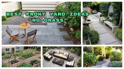 69 No Grass Front Yard Ideas With Low Maintenance Design