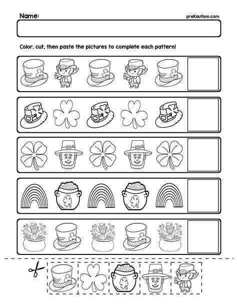 Saint Patrick S Day Printable Crafts