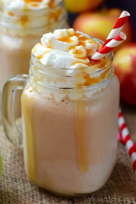 Caramel Apple Milkshake - Wine & Glue