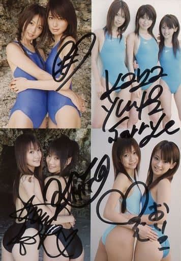 Official Photo Female Gravure Idol Group 9 Persons With