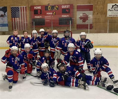 St. Paul Capitals Hockey Association | Mite 4 are champions!