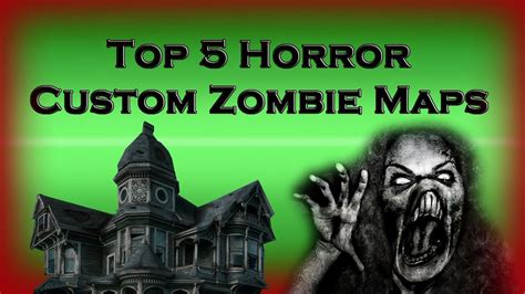 Top 5 Horror Custom Zombie Maps Call Of Duty Waw Youtube