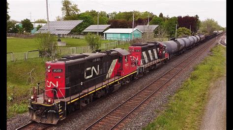 Railreel Short Sweet Cn Cn Ingersoll Ontario May